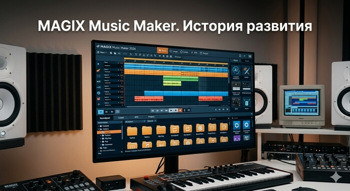 MAGIX Music Maker. История развития программы. Ее особенности